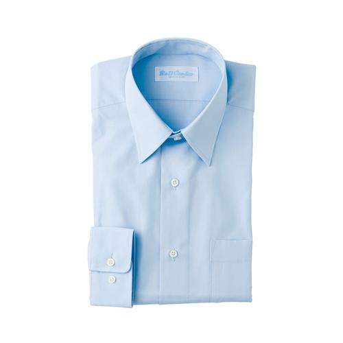 長袖カッターシャツ サックス 82-43 AZ-43103-782-43 アイトス AITOZ | 