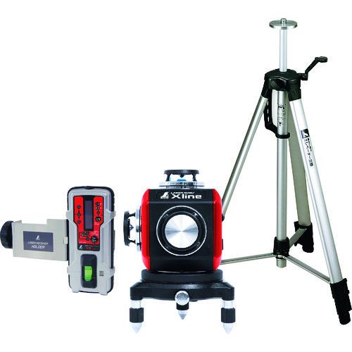 (送料別途)(直送品)シンワ レーザーロボ Xline レッド 受光器・三脚セット 71617 | 