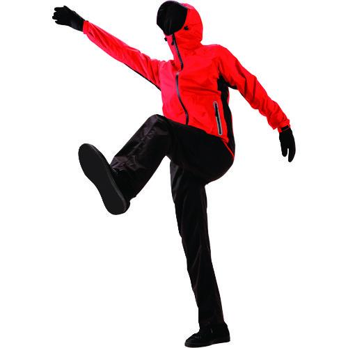 川西 ストレッチレインスーツ レッド Mサイズ 3522R-M | 