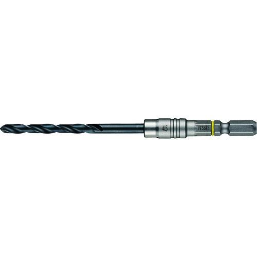 ベッセル クッションドリル(鉄工用)3本組 Φ4.5 全長114mm AMD3S-4.5 | VESSEL（工具）