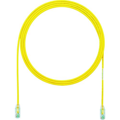 パンドウイット カテゴリ6細径パッチコード 0.5m 黄 UTP28SP0.5MYL | 