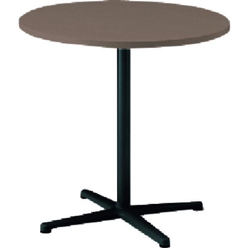 (送料別途)(直送品)イトーキ ノットワークカフェテーブル円型 天板ノルディックバーチ・脚サテンブラック TLL-06C7J-TN | イトーキ
