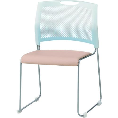 (送料別途)(直送品)TOKIO スタッキングチェア NSW-T10L レザー ライトベージュ NSW-T10L-LBE | 