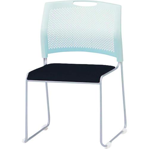 (送料別途)(直送品)TOKIO スタッキングチェア NSW-T10 ブラック NSW-T10-BK | 