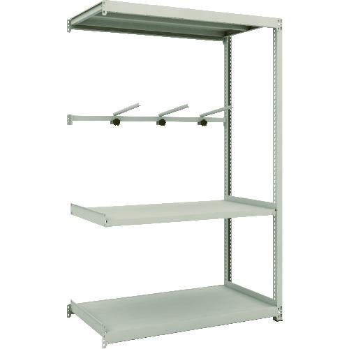 (送料別途)(直送品)TRUSCO スチールラック M2型軽中量棚 1160X600XH1800 3段 アーム1段 連結 M2-6463-A1B | 