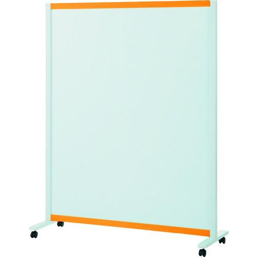 (送料別途)(直送品)プラス 706-626 ホワイトボード・パーテーション型 キャスター脚タイプ VSC-1215NK-OR