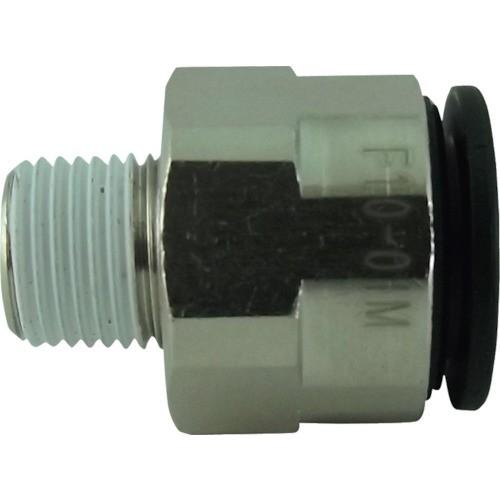 チヨダ ファイブメイルコネクタ 10mm・R1/8 F10-01M | 