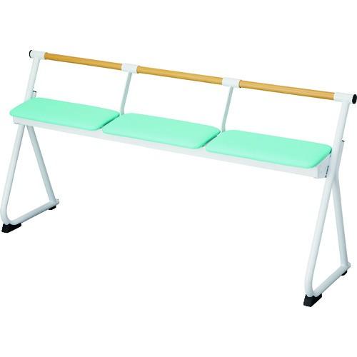 (直送品)コンドル 屋内用 サポーターベンチME3 ブルー YB-131L-LE