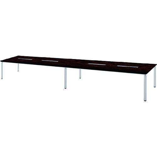 (送料別途)(直送品)ナイキ 会議用テーブル(配線機能付) WK48125H-SVWN | NAIKI（オフィス家具）