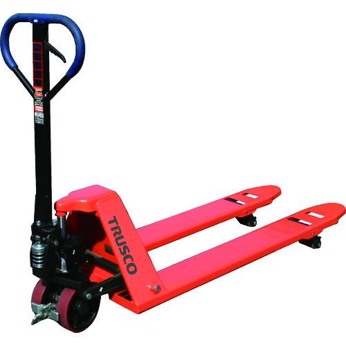 直送品)TRUSCO ハンドパレットトラック1.5t(低床式・PK付)1150XW540