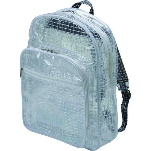 TRUSCO エンジニアクリアバッグ リュックタイプ 420×300×100 TDEB100R | TRUSCO中山