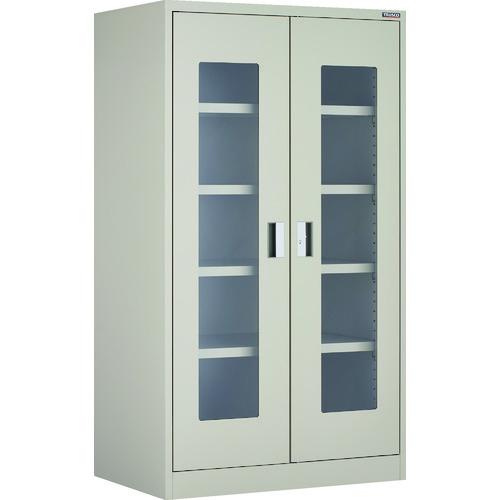 (運賃見積り)(直送品)TRUSCO フリッパードアーキャビネット 1010X650XH1780 アクリル窓付 FPD-604G | 