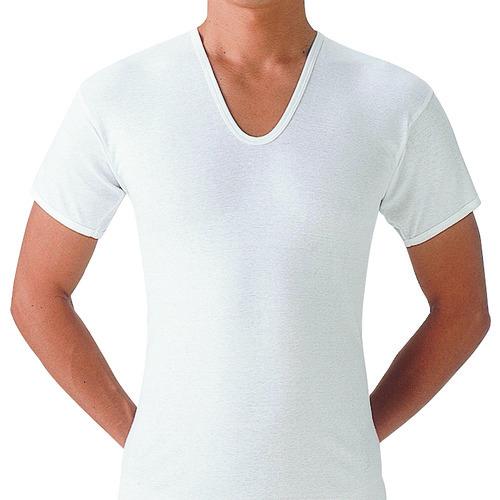 グンゼ やわらか肌着半袖U首2枚組M SV61162-M | 