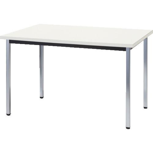 (直送品)TRUSCO 抗ウイルステーブル ホワイト 1200×750 TUVT-1275-W