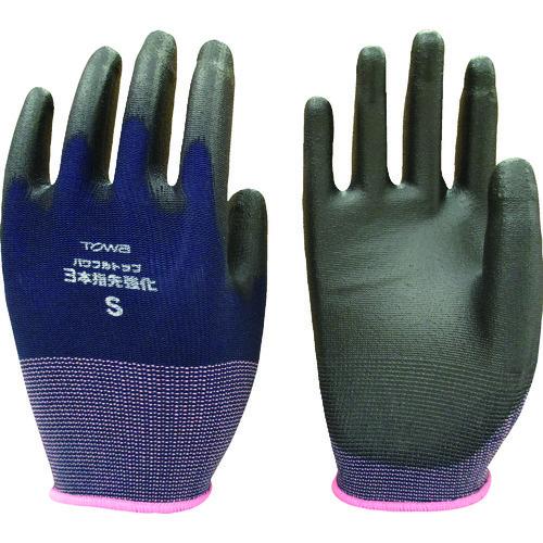 トワロン ウレタン背抜き手袋 パワフルトップ3本指先強化業務用 S(10双入) 882-S | 