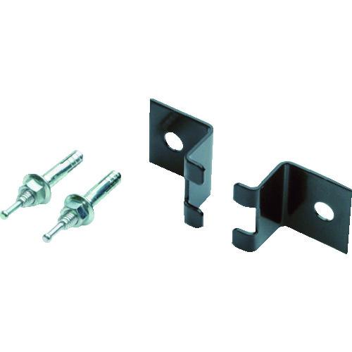 (運賃見積り)(直送品)TRUSCO 軽量ボルトレス棚TSUG型用壁固定金具 2個入 TSUG-KK-BK | 