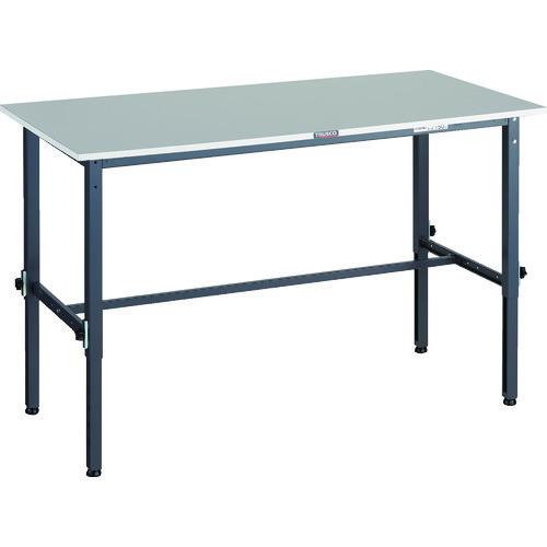 (送料別途)(直送品)TRUSCO RAEM2型高さ調節作業台 RoHS2対応天板 1500X750 ダークグレー色 RAEM2-1500 DG | 