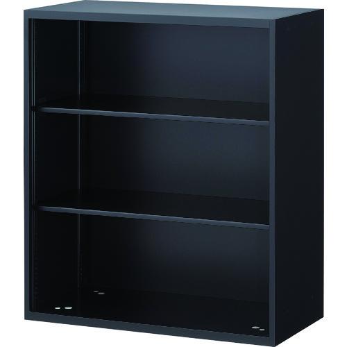 (送料別途)(直送品)TRUSCO ユニット型壁面書庫 オープン BK色 UOBK-11