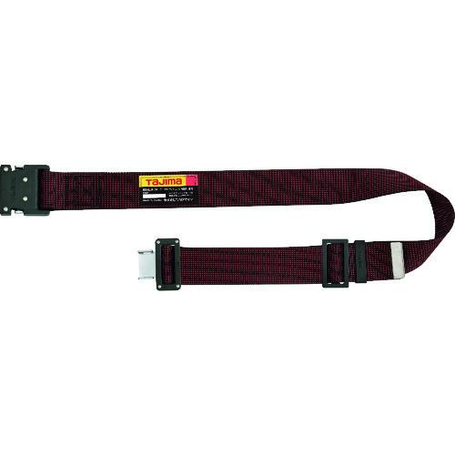タジマ 胴ベルト アルミワンタッチ黒バックルドット柄 ドット赤 Lサイズ BWL145-DRE | 