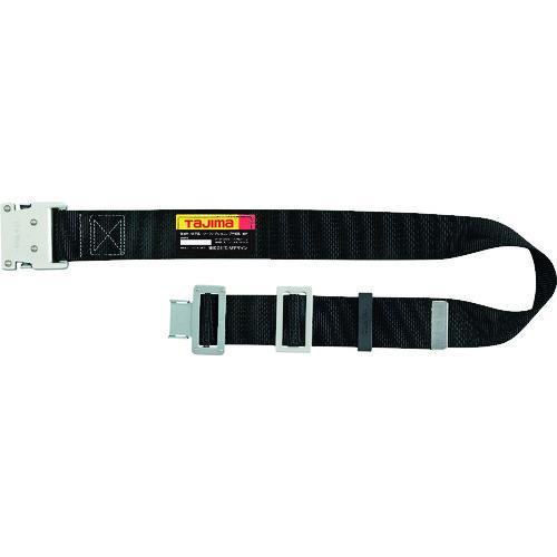 タジマ 胴ベルト アルミワンタッチバックル 黒 Sサイズ BWS110-BK | 