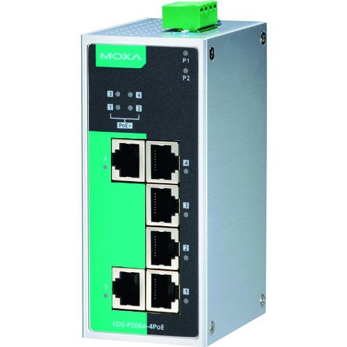 (送料別途)(直送品)MOXA EDS-P206A-4POE EDS-P206A-4POE | 
