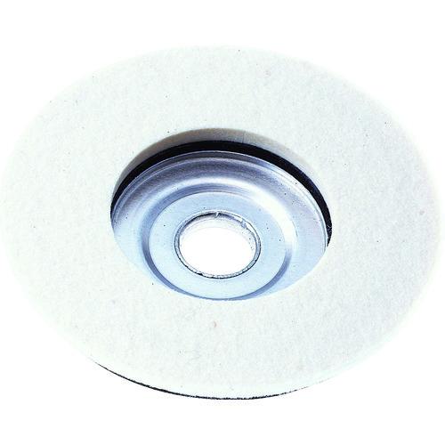 TRUSCO フェルトディスク Φ100 ふきとり用 5個入 FD100 | TRUSCO中山