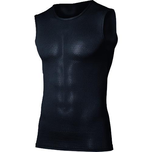 おたふく JW-520 11.BK 3D ノースリーブクルーシャツ L JW-520-BK-L | 