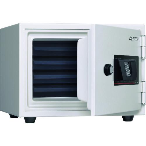(送料別途)(直送品)キング ゆとり収納耐火金庫 ホワイト 本体寸法(mm):480×489×368 有効内寸(mm):348×305×214 KU-20E | 