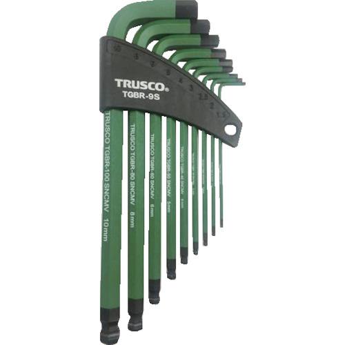 TRUSCO カラーボールポイント六角棒レンチセット 9本組 TGBR-9S | TRUSCO中山