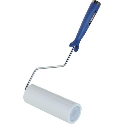 TRUSCO クリーンルーム用粘着ローラー6インチ用ハンドル 粘着ローラー白1巻付 2重袋入 CNR6H-W | 