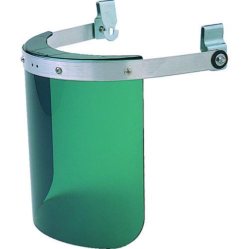 TRUSCO ヘルメット取付型防災面 グリーン BM-HG | TRUSCO中山