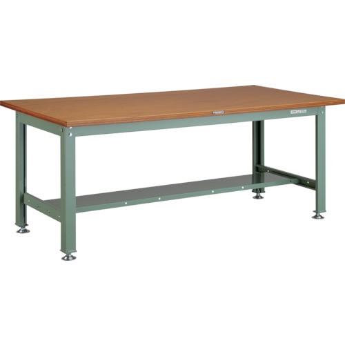 (直送品)TRUSCO HW型作業台 1800X900XH740 緑 HW-1809:GN | TRUSCO中山