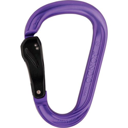 ALPIN カラビナ HMS ROUND スライドオートロックカラビナ パープル KR43B-P | 