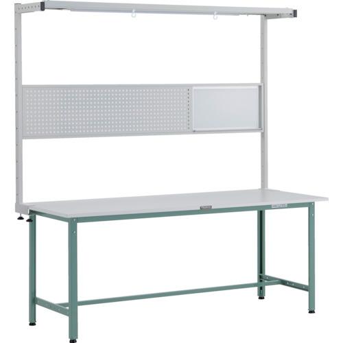 (送料別途)(直送品)TRUSCO RAE型作業台 W1800XD750 ツールハンガーフルセット付 グリーン色 RAE-1800THFS