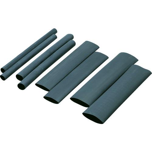 パンドウイット 熱収縮チューブ サイズコンビネーションパック ラージタイプ 黒 HSTT-YK2 | 