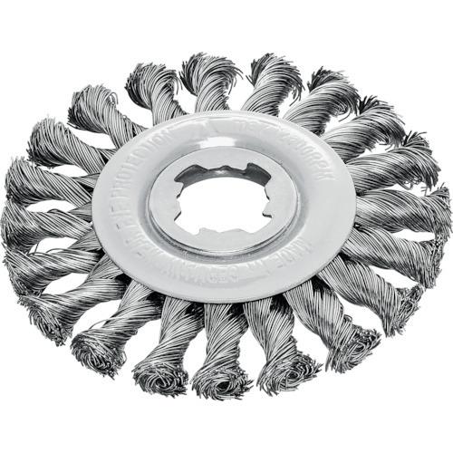 LESSMANN XーLOCK ノットホイールブラシ Φ115 高張度鋼線 線径0.5 472.21X.JP | 