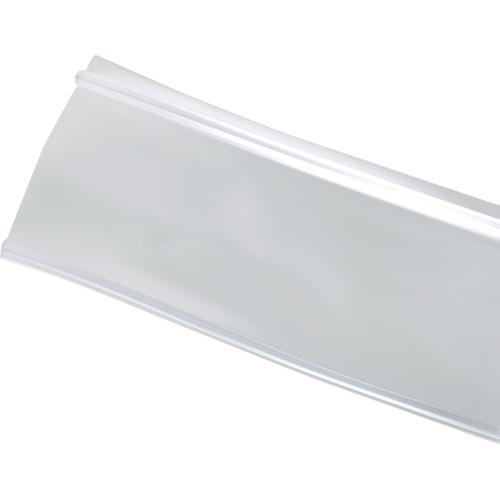 TRUSCO イージーロックジッパー式結束保護チューブ クリアタイプ 5m 100パイ TKLT-100 ＴＲＵＳＣＯ イージーロックジッパー式結束保護チューブ ５ｍ １０