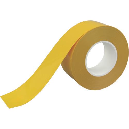 TRUSCO 2インチ芯管 耐久ラインテープ50X20 黄色 厚さ0.21mm LT2C50-Y | 
