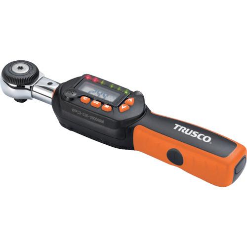 TRUSCO ヘッド交換式ラチェットデジタルトルクレンチ 差込角9.5mm 6~30Nm HDT3-030C