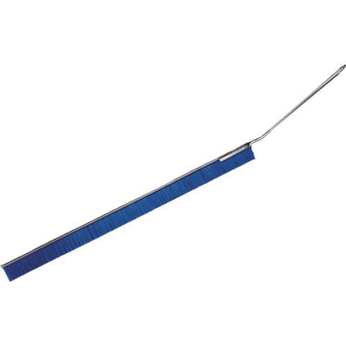 TRUSCO J型ロングブラシ 全長480mm ブルー TJNBHL-B | 