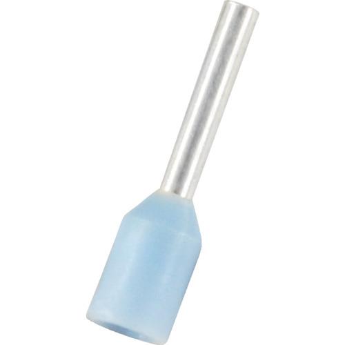 TRUSCO フェルール圧着端子 絶縁スリーブ付き 0.25-6 100個入 FT0206-LB | 