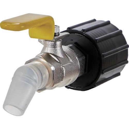 TRUSCO 樹脂製給油コック キューちゃん 口径40仕様 黄 QCB-40-Y | 