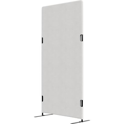 (送料別途)(直送品)TOKIO フリージョイントパネル 横幅900mm×奥行き22mm×高さ1800mm ライトグレー(レザー・両足付き) PT20-L1890 L-A01-02-LEG2