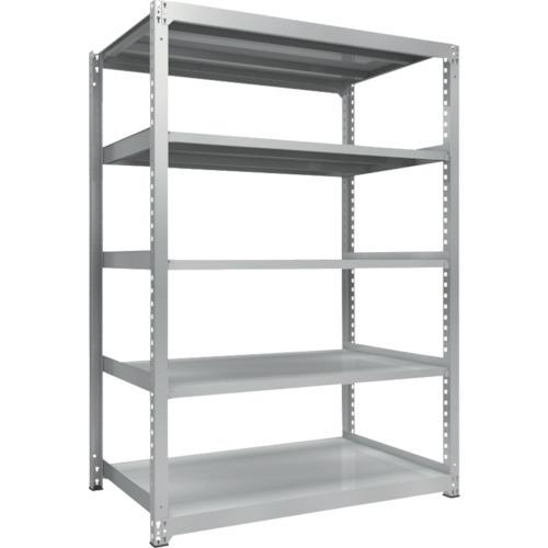 (送料別途)(直送品)TRUSCO 耐食性スチール棚 TZM3型中量棚 1500X921XH2100 5段 単体 TZM3-7595