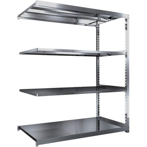 (送料別途)(直送品)TRUSCO ステンレス棚 SM3型 1800X921XH2100 4段 連結 SM3-7694B