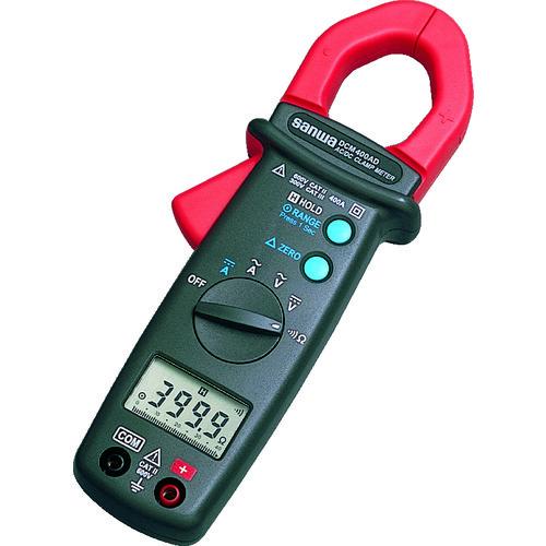 SANWA DC/AC両用デジタルクランプメータ DCM400AD | 