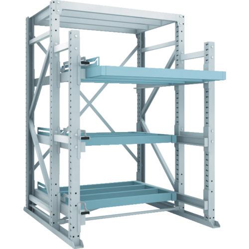 (運賃見積り)(直送品)TRUSCO フルスライダーラック スライド3段 スチール板無し 連結 NSFS-21-3R | TRUSCO中山