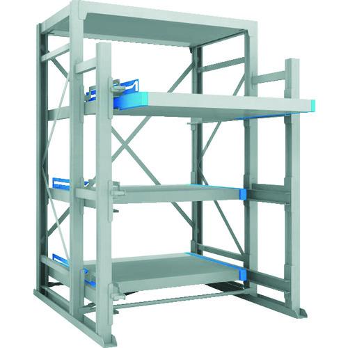 (運賃見積り)(直送品)TRUSCO フルスライダーラック スライド3段 スチール板付 単体 NSFP-21-3K | TRUSCO中山