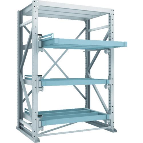 (運賃見積り)(直送品)TRUSCO スライダーラック スライド3段 スチール板無し 連結 NSHS-21-3R | TRUSCO中山