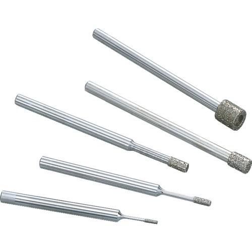 ナカニシ 内研用極小径電着ダイヤモンド・CBNバー シャンク径φ3 刃径2mm 12155 | 